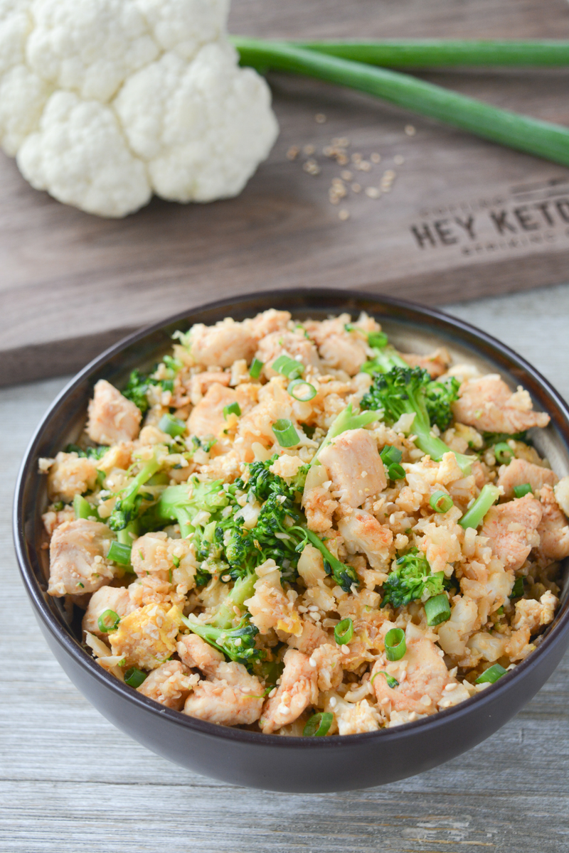 Cena keto con pollo